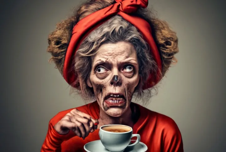 Maternidad zombie: el caos detrás de un café frío